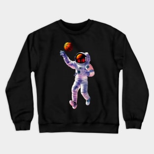 I Love Baskeball Crewneck Sweatshirt